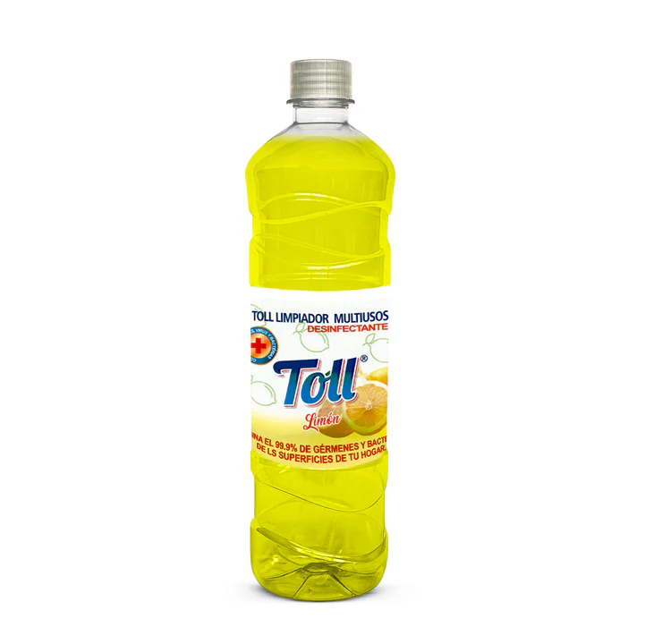 MULTIUSO DESINFECTANTE AROMA LIMON BOTELLA PET 900ML ISP